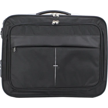 Başkent Çanta  17.3" Siyah Çelik Kasalı Laptop Evrak Notebook Bilgisayar
