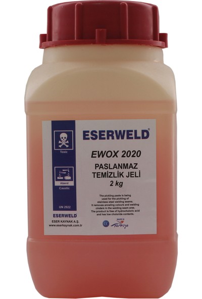 Eser Ewox 2020 Paslanmaz Temizlik Jeli 2 kg