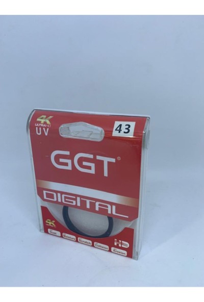 Ggt Uv Filtre 43 mm