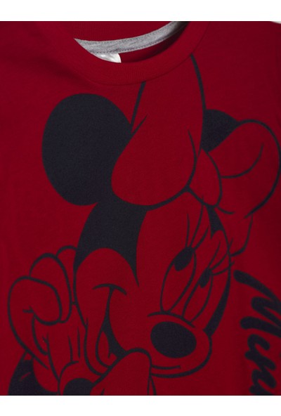 Minnie Mouse Minnie Lisanslı Çocuk Pijama Takımı 19853