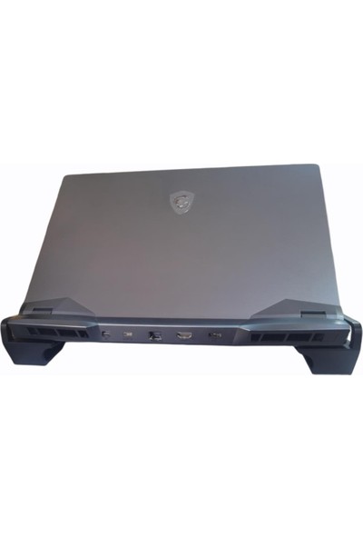 Tvet Laptop Yükseltici Notebook Standı Taşınabilir Bilgisayar Standı Siyah T40938