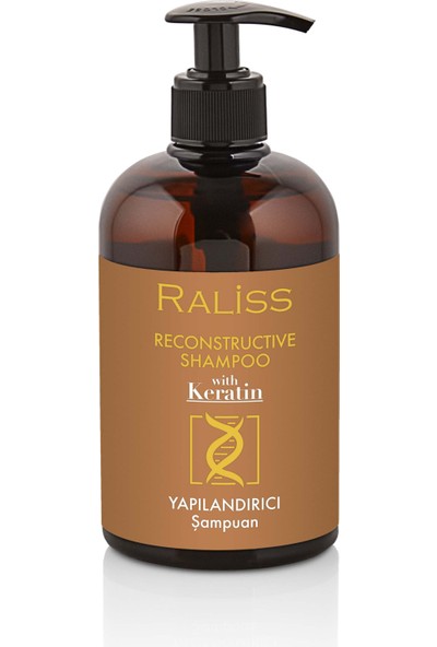 Raliss Reconstructıve Shampoo With Keratin / Yapılandırıcı Şampuan 500 ml