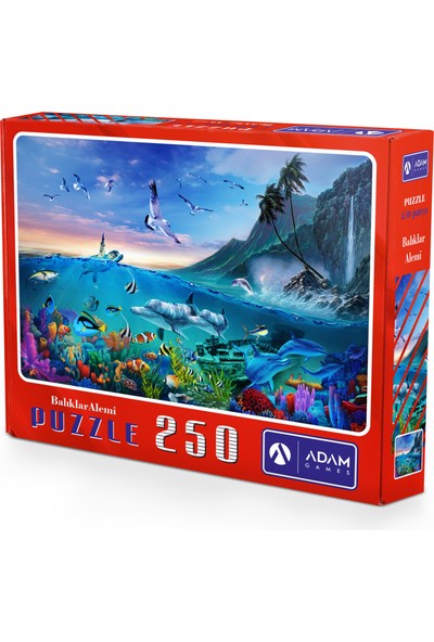 Adam Games Balıklar Alemi 250 Parça Puzzle Yapboz