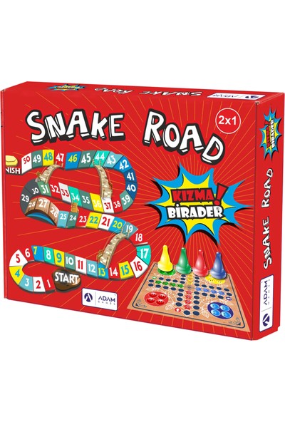 Adam Games Snake Road - Kızma Birader Kutu Oyunu