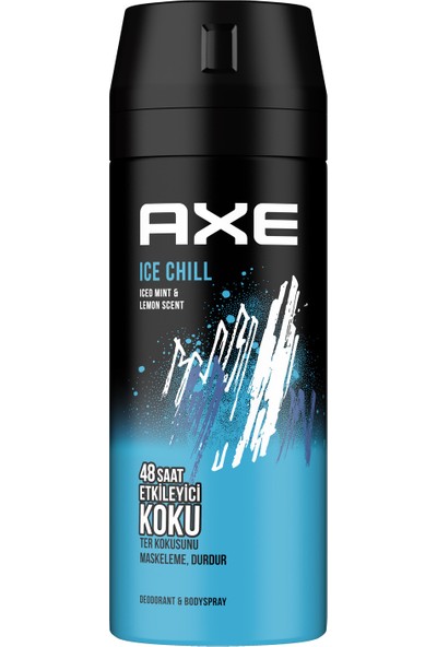 Axe Erkek Deodorant & Bodyspray Ice Chill 48 Saat Etkileyici Koku 150 ml