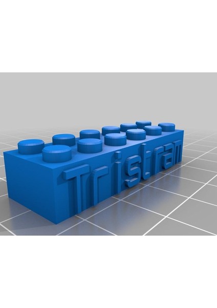 Benim Özelleştirilmiş LEGO Blok Kolye / Anahtarlık Tristram Plastik Aparat