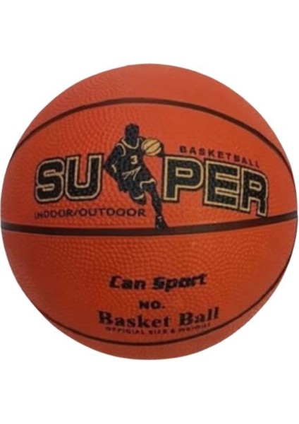 Basket Topu Super Basketbol Topu Standart Pota - Büyük Boy 7 Numara Kauçuk Basketball Top