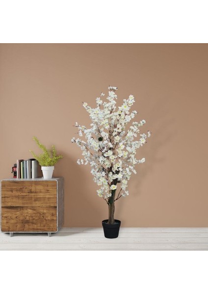 Yapay Ağaç Beyaz Japon Kiraz Çiçeği Bahardalı Ağacı Sakura Çiçeği Çalılı 150CM modelleri
