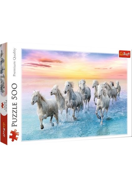 Oyuncak Zinciri Trefl Galloping White Horses / 500 Parça Puzzle