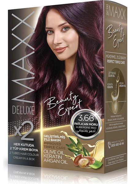 Maxx Deluxe Krem Saç Boyası 4.0 Kahve