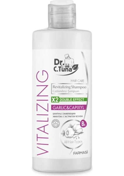 Dr. C. Tuna Vitalizing Tüm Saçlar Için Canlandırıcı Sarımsaklı Şampuan 225 ml