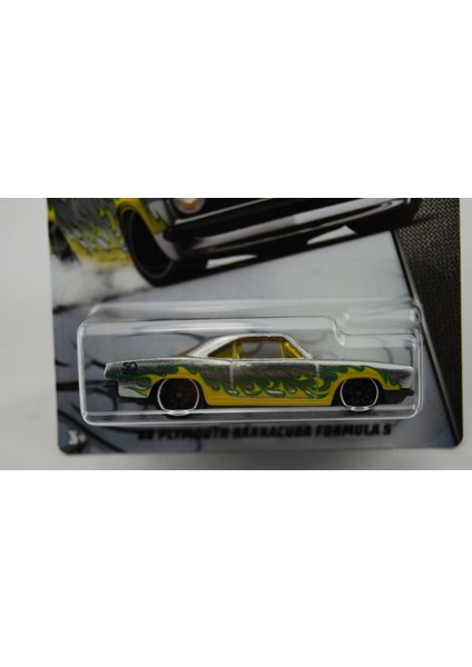 Hot Wheels Hot Wheels '68 Plymouth Barracuda Formula S (50.yıl Zamac Serisi 3/8)