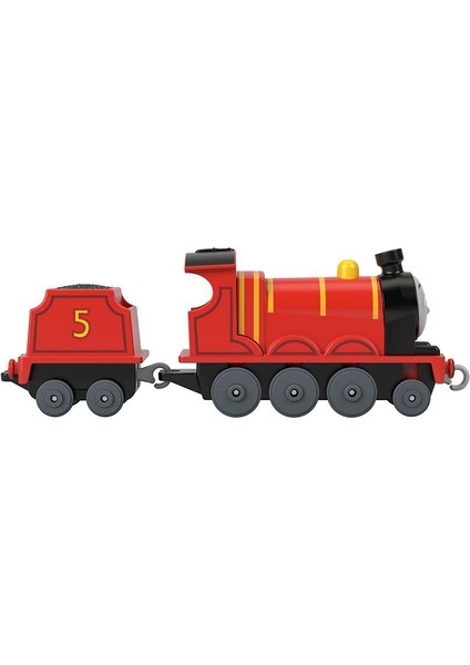 Thomas & Friends Thomas ve Friends James Büyük Tekli Tren Sür-Bırak HFX91-HDY62