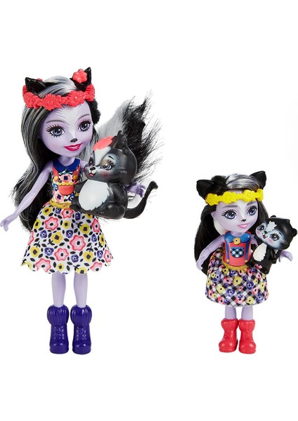 Enchantimals Kız Kardeş Bebekler HCF79 HCF82 Lisanslı Ürün