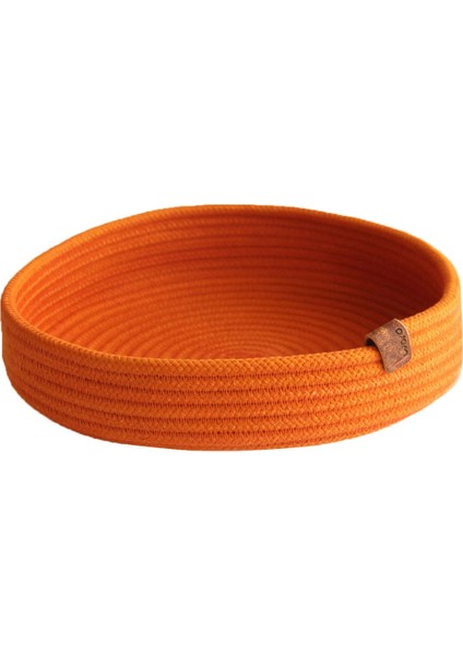 El Yapımı Yuvarlak Çok Amaçlı Sepet