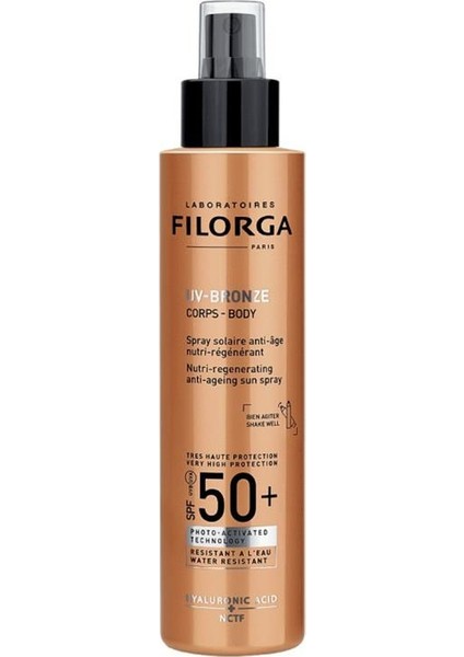 Uv-Bronze Corps Anti-Ageing Sun Spray SPF50+ 150ML