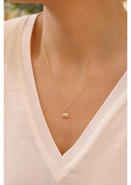 14 Ayar Altın Çanta Ince Aynalı Zincir Kolye fiyatları