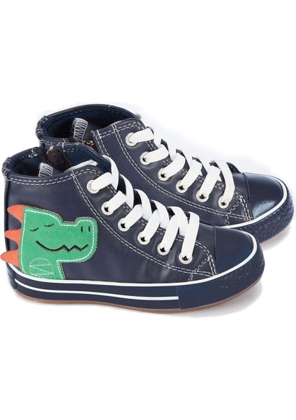 Dino Tırtırlı Erkek Çocuk Sneakers Spor Ayakkabı
