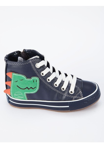 Dino Tırtırlı Erkek Çocuk Sneakers Spor Ayakkabı