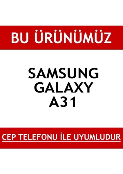 Samsung Galaxy A31 360 Kılıf Şeffaf Ön Arka Korumalı Silikon fiyatları