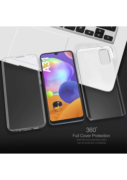 Samsung Galaxy A31 360 Kılıf Şeffaf Ön Arka Korumalı Silikon fırsatları