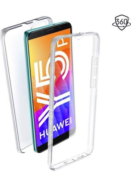 Huawei Y5P 360 Kılıf Şeffaf Ön Arka Silikon fiyatları