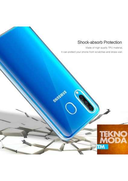 Samsung Galaxy M40 360 Kılıf Şeffaf Ön Arka Silikon M 40