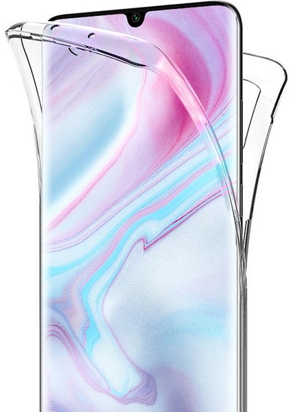 Xiaomi Mi Note 10 360 Derece Kılıf Silikon Şeffaf Ön Arka fiyatları