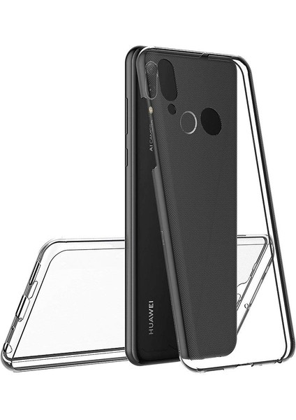 Huawei P Smart 2019 360 Derece Kılıf Kristal Silikon Şeffaf Soft modelleri