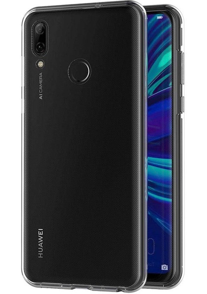 Huawei P Smart 2019 360 Derece Kılıf Kristal Silikon Şeffaf Soft fırsatları