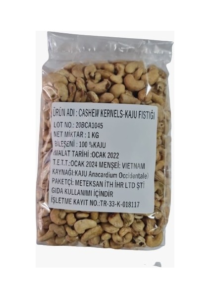 1 kg Kaju Fıstığı