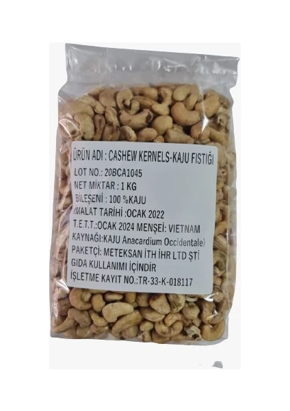 1 kg Kaju Fıstığı