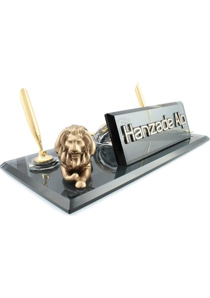 Aslan Figürlü Altın Masa Isimliği, Yatan Aslan Isimlik modelleri