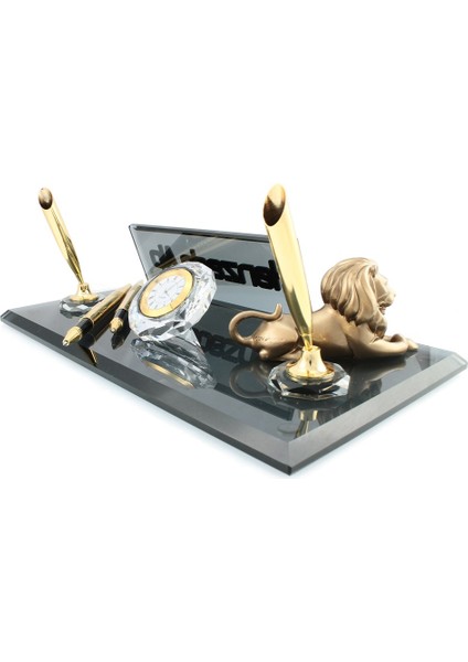 Aslan Figürlü Altın Masa Isimliği, Yatan Aslan Isimlik fırsatları