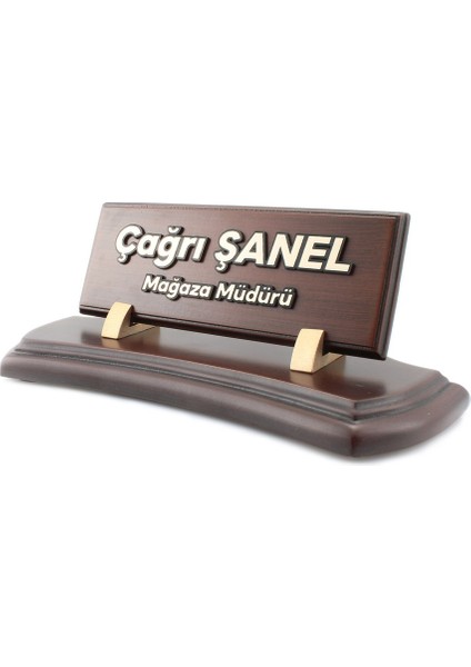 Kırlangıç Ahşap Masa Isimliği