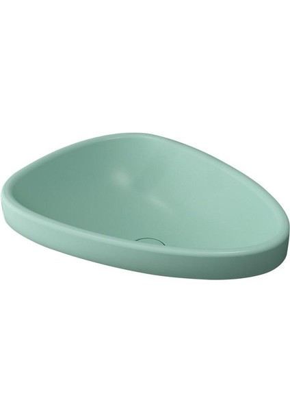Bocchi Etna Tezgah Üstü Lavabo 58 cm Mat Mint Yeşil 1112-033-0125