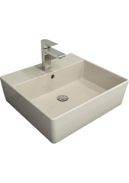 Bocchi Milano Lavabo 50 cm Parlak Bisküvi 1216-014-0126