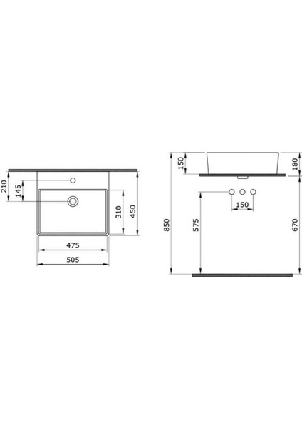 Bocchi Milano Lavabo 50 cm Parlak Bisküvi 1216-014-0126 modelleri