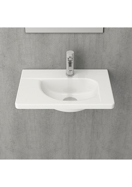 Bocchi Taormina Arch Lavabo, 45 Cm, Parlak Beyaz 1015-001-0126 fiyatları