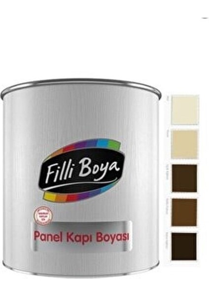 Filli Panel Kapı Boyası Koyu Kahve 0.75LT