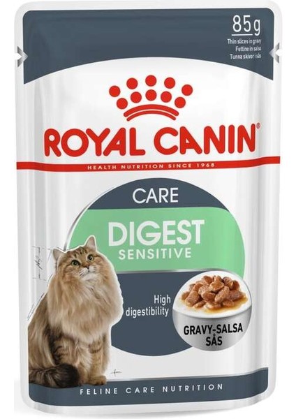 Pouch Gravy Digest Sensitive Hassas Kedi Maması 85 gr fiyatları