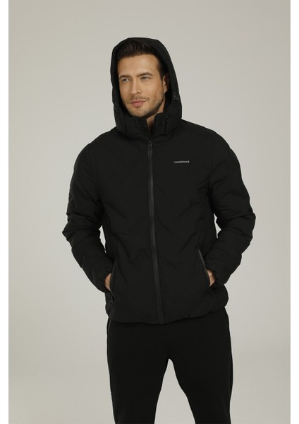 SN17 Henry Coat 1pr Siyah Erkek Kısa Kaban