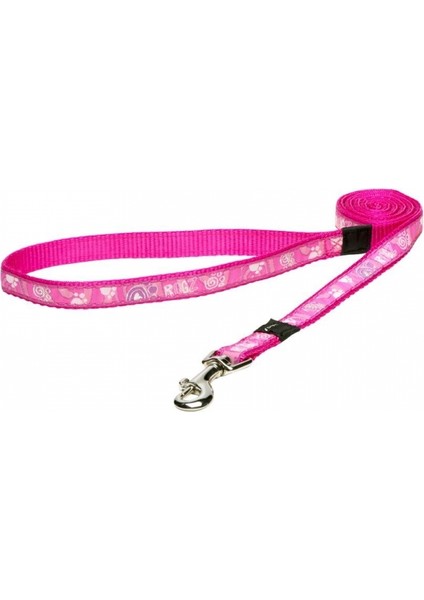 HL02-ROGZ Pink Paw Köpek Gezdirme Tasması 1.2m Xl