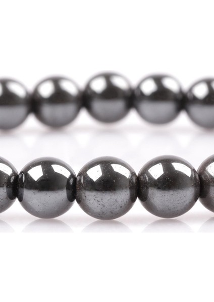 Hematit Doğal Taş Bileklik 6 mm Küre Kesim fiyatları