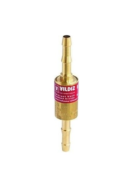 1018 Alev Emniyet Valfi Yanıcı Gaz