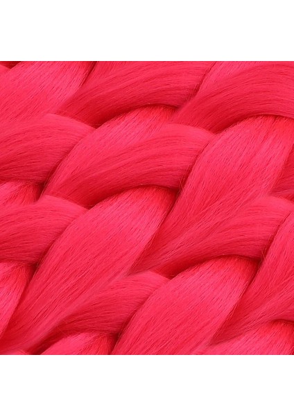 Colezium Sentetik Örgülük Saç x Pression 100 Gr. - Koyu Pembe