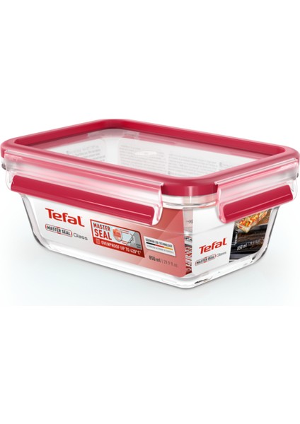 N10408 Masterseal Fırınlanabilir Cam Saklama Kabı 0,85 L - 3110600755