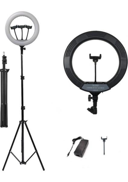 210 cm Tripod -Led Halka Işık Youtuber Tiktok Makyaj Stüdyo Işığı  Ring Light