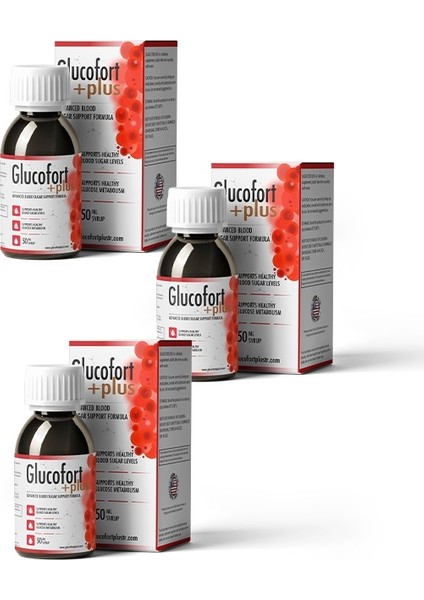 Glucofort Plus Anced Blood Sugar Support Formula 3 Adet