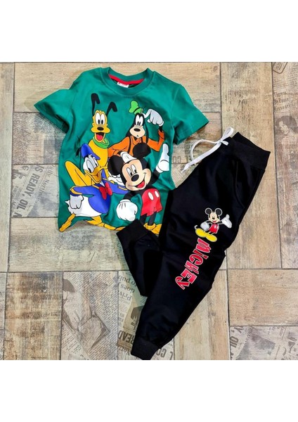 Erkek Çocuk 2'li Mickey Eşofman Takım